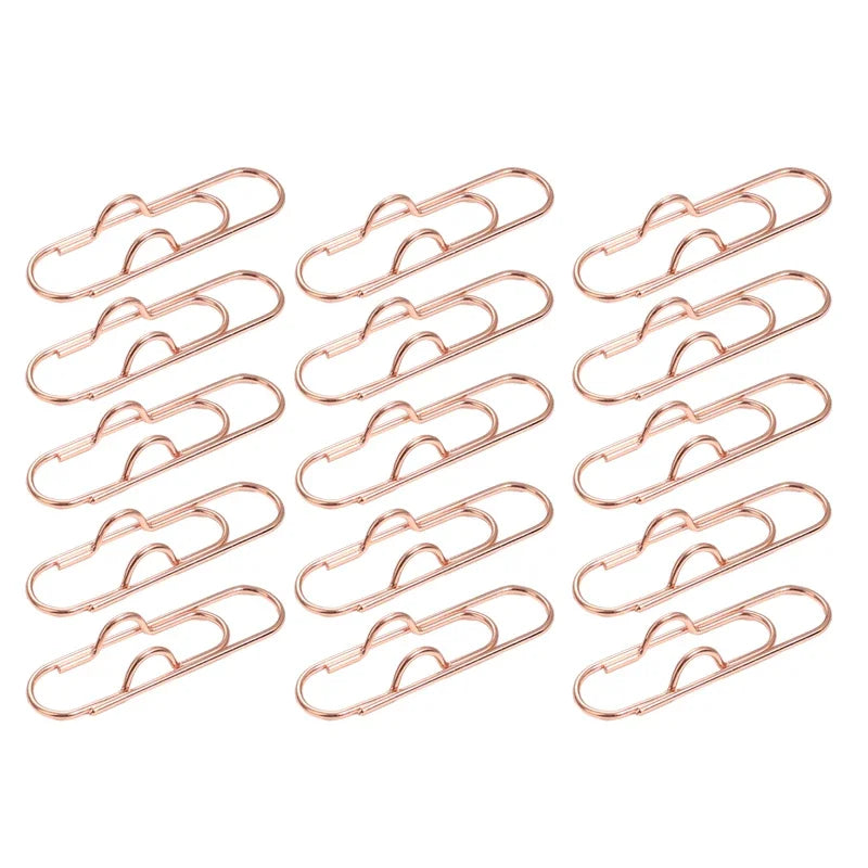 Multifunktionale Metall Büroklammern Stift Halter Clips für Notizbücher