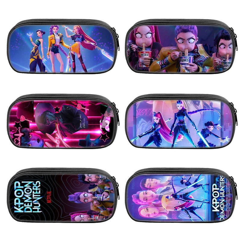 Stylisches Federmäppchen mit Anime-Motiv für kinder und Studenten