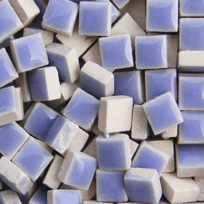 100g Keramik Mosaikfliesen Bastelset – Bunte DIY Wanddekoration