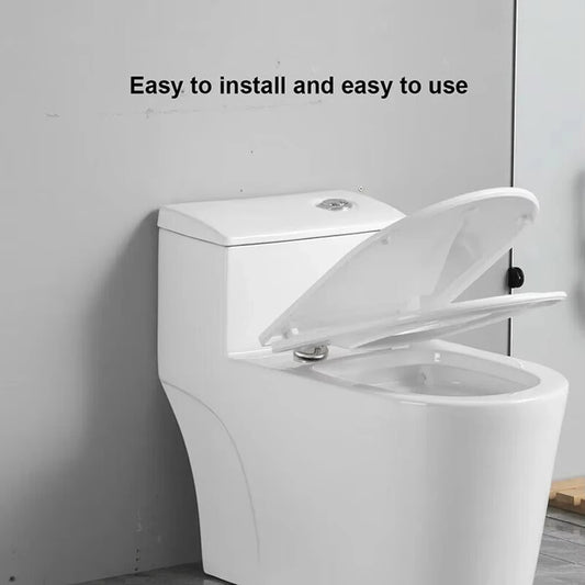 2er-Set WC Sitz Scharniere Edelstahl – Geräuscharm, inkl. Montagezubehör