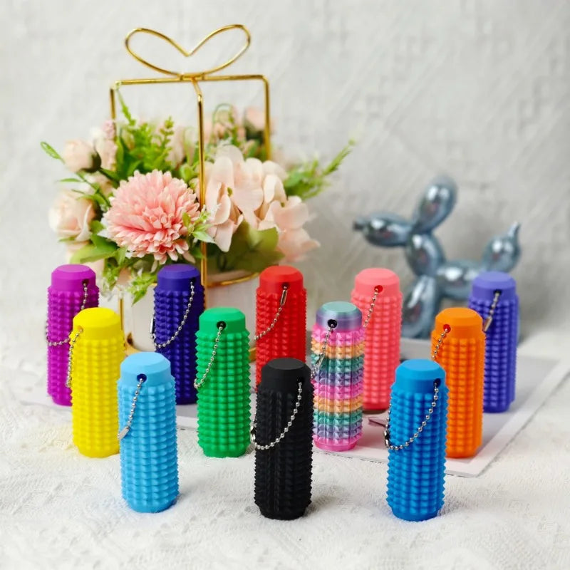 Taktiler sensorischer Schlüsselanhänger BPA-frei zur Stressbewältigung-Yabubest - Home & More