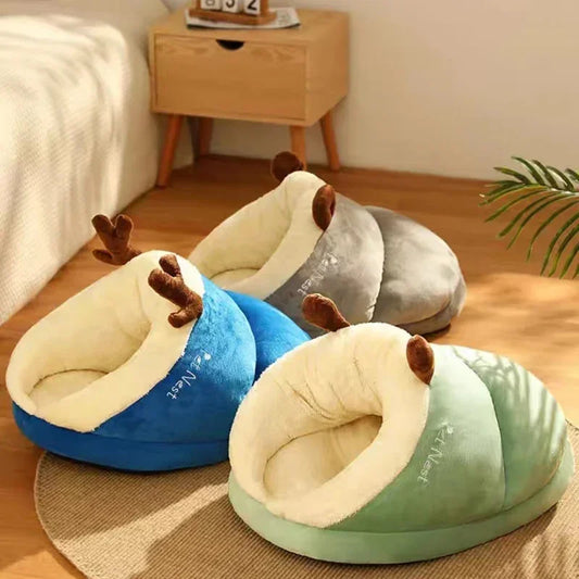 Weiches Hundebett Sofa Kuschelig für Kleine Mittelgroße Hunde Katzen