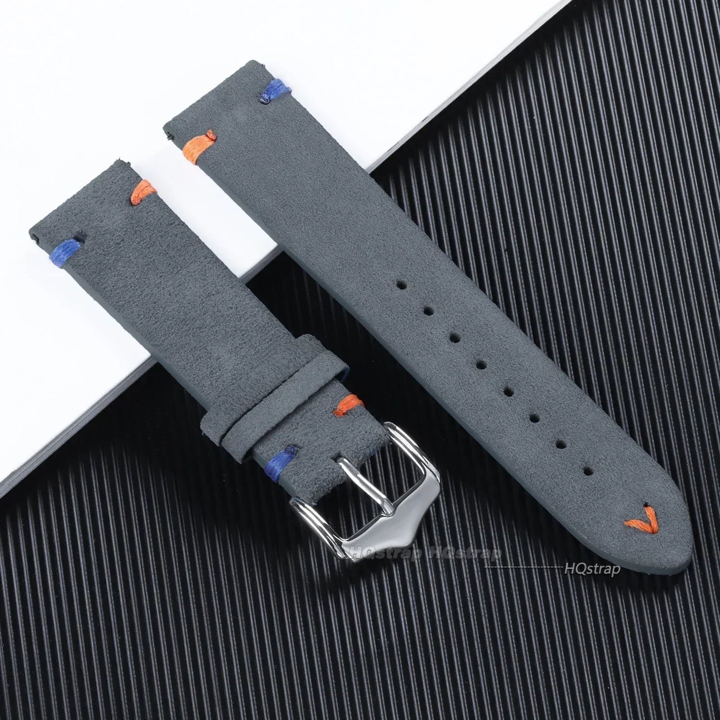 Wildlederarmband für Vintage Uhren 18 Millimeter 20 Millimeter 22