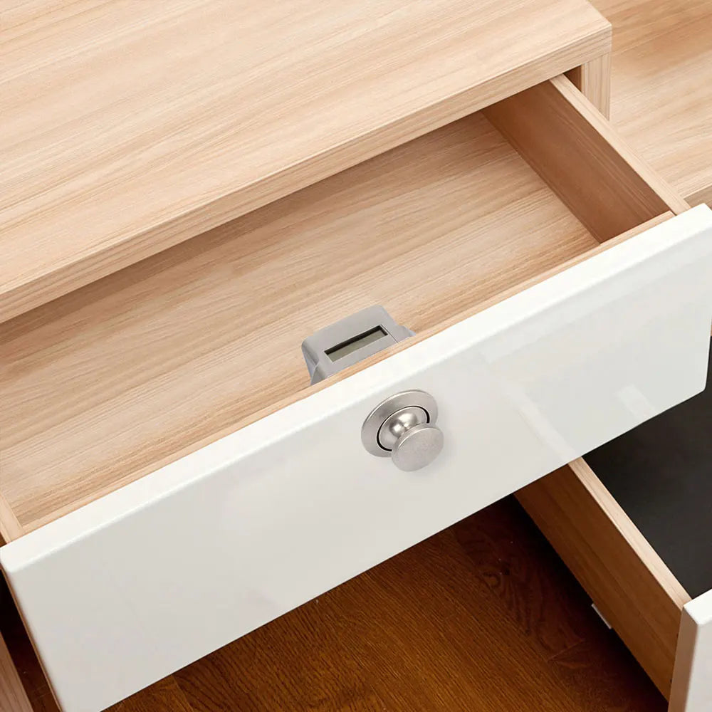 Set aus 5 Push Lock Riegeln 20mm für Camper und Möbel