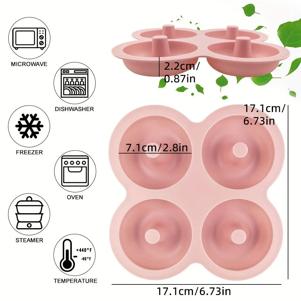 Antihaft Silikon Donut Backform für Air Fryer und Ofen