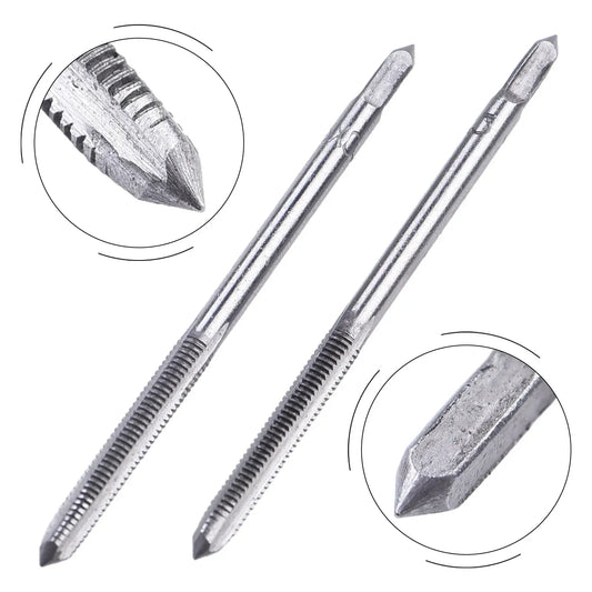 2-teiliges HSS Gewindebohrer-Set M3-M16 für präzises Gewindeschneiden
