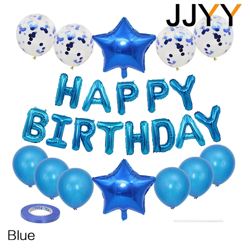 Festliches Ballon Set für Geburtstag und Party Dekoration