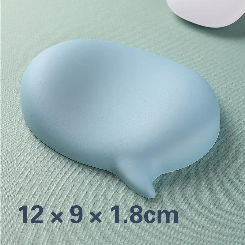 Ergonomisches Silikon Mousepad mit Handgelenkstütze 140x80x18 mm Kawaii Design