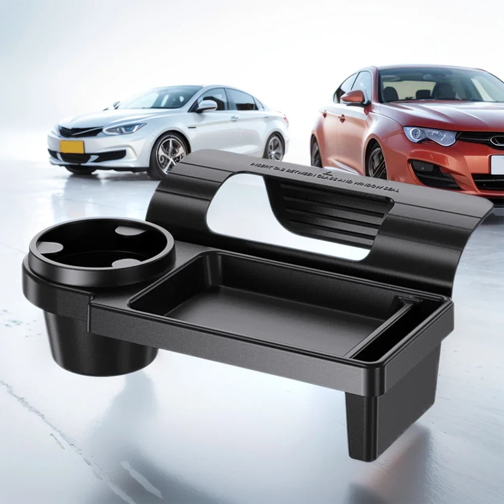 Multifunktionale Auto Organizer Box mit Getränkehalter und Aufbewahrungstasche