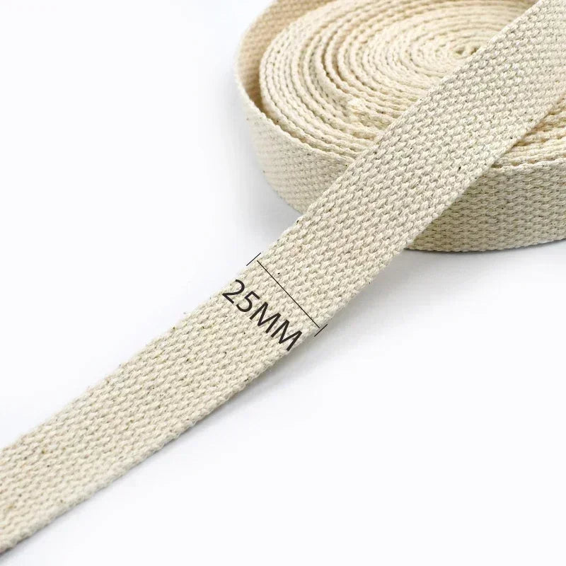 Vielseitiges Canvas Gurtband für Taschen Kleidung DIY Nähzubehör