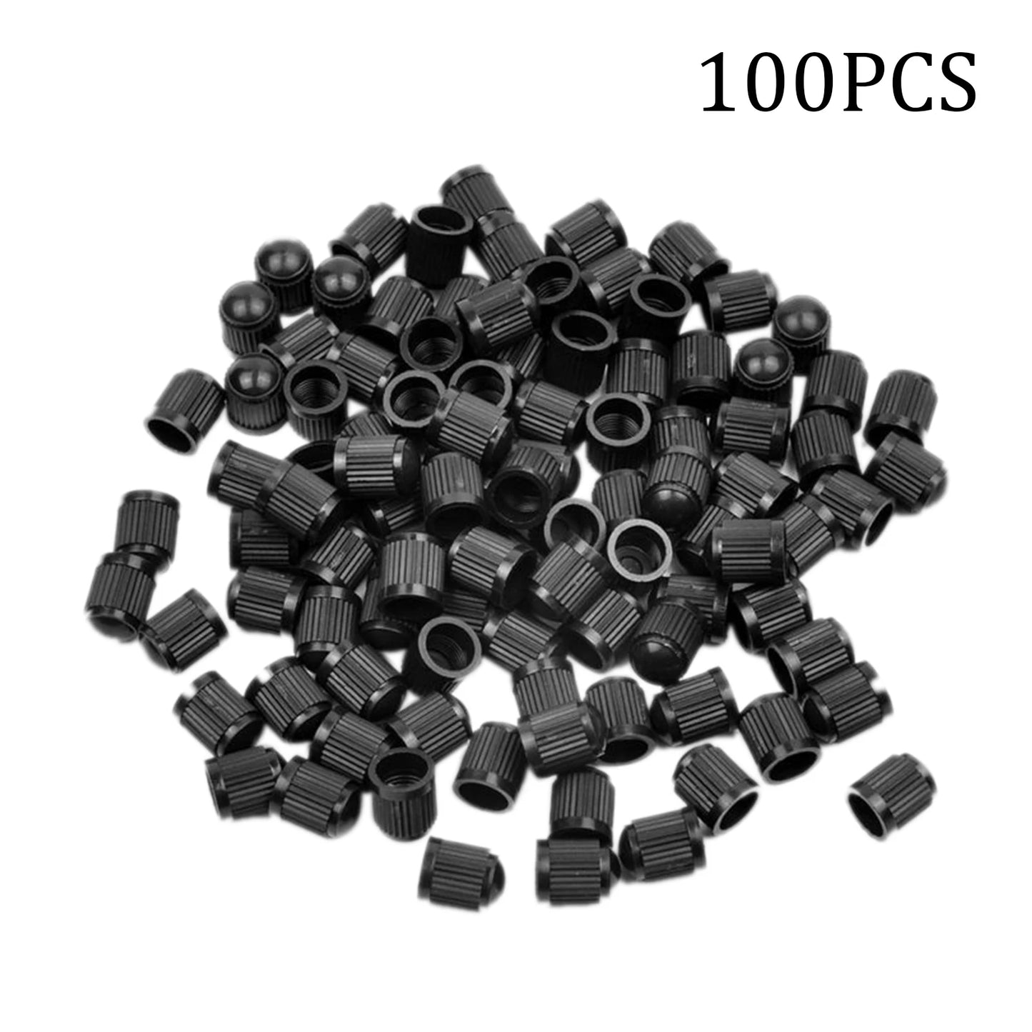 100er Set Reifenventilkappen Tubeless Schutz für Standardventile