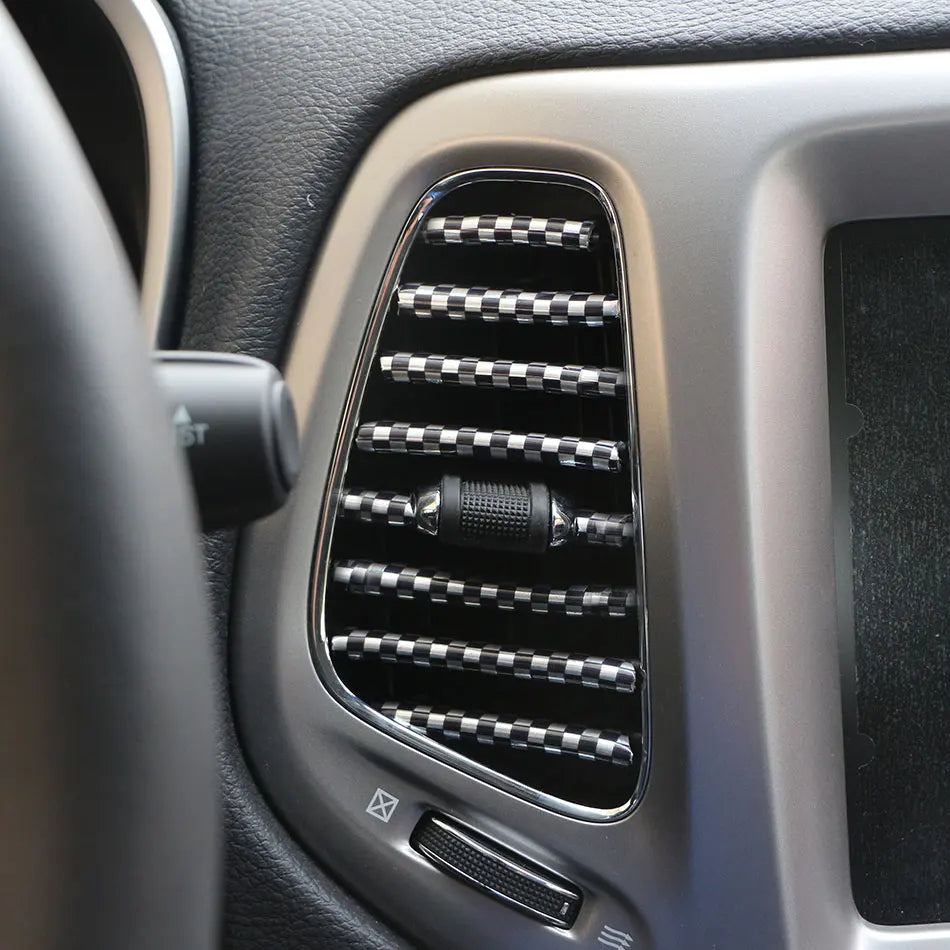 1m Dekorative U Form Streifen Klimaanlage Outlet Schutz Auto Zierleiste