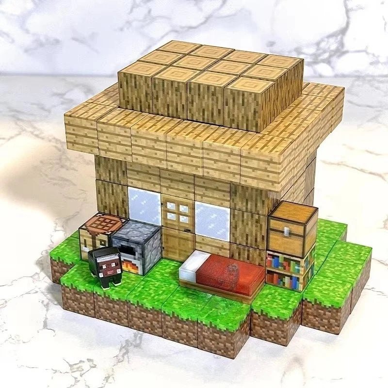 Magnetische Bausteine Baukasten Kreatives DIY Puzzle Spielzeug ab 12 Jahren