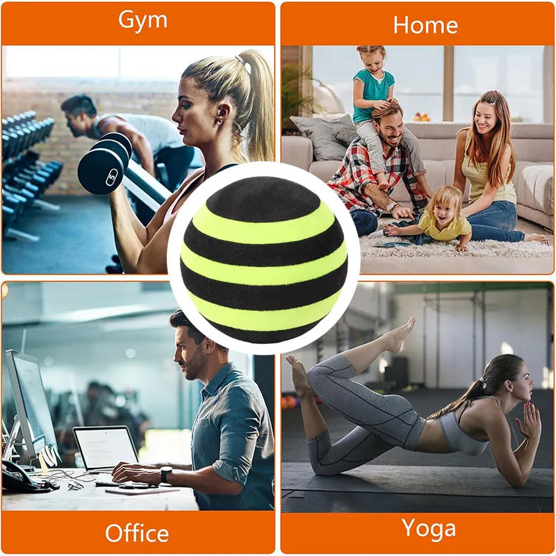 6,2 cm Tiefengewebe Massageball für Nacken Rücken Beine Fußmuskulatur