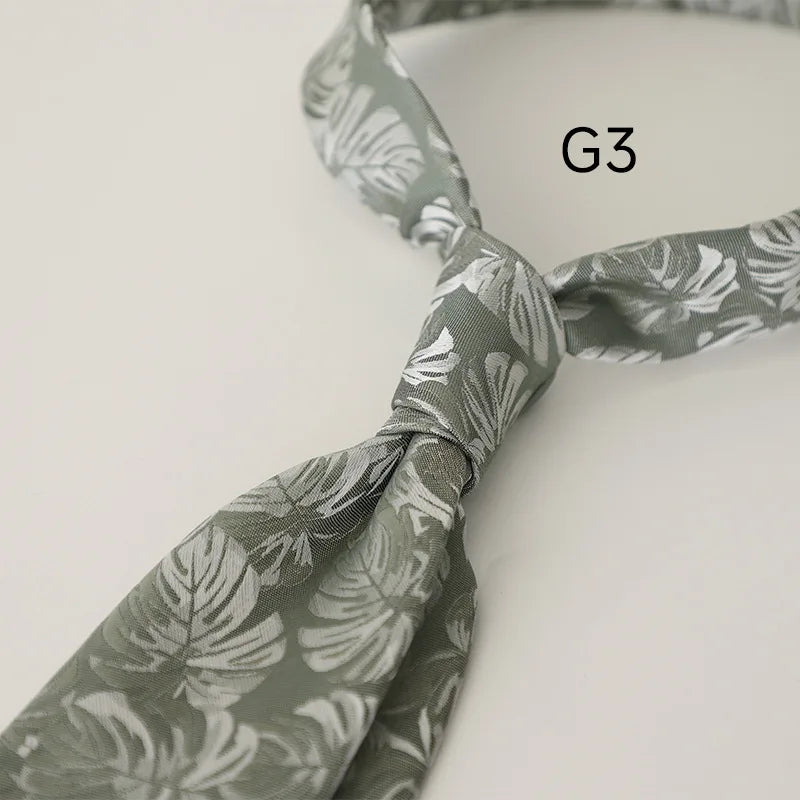 Modische Blumen Krawatte für Damen und Herren