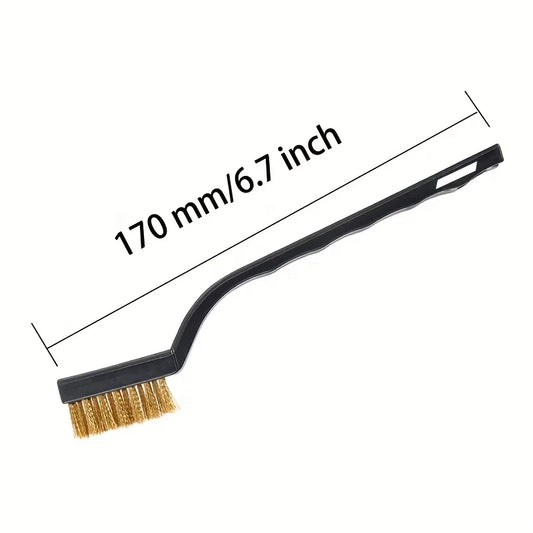 Set aus Messingdrahtbürsten für effektive Rostentfernung und Reinigung