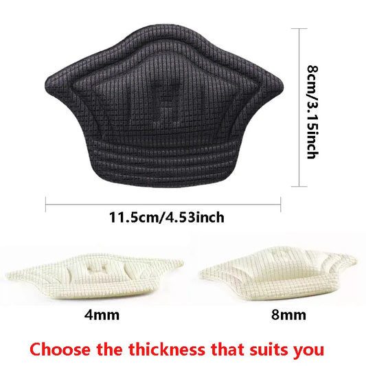 Einstellbare gepolsterte Einlegesohlen mit Dämpfung und Fersenschutz