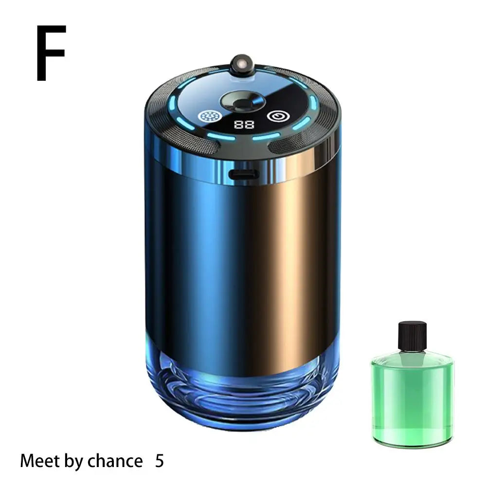 Wiederaufladbarer Auto Lufterfrischer mit 5 Stufen einstellbarem Aroma-Diffusor