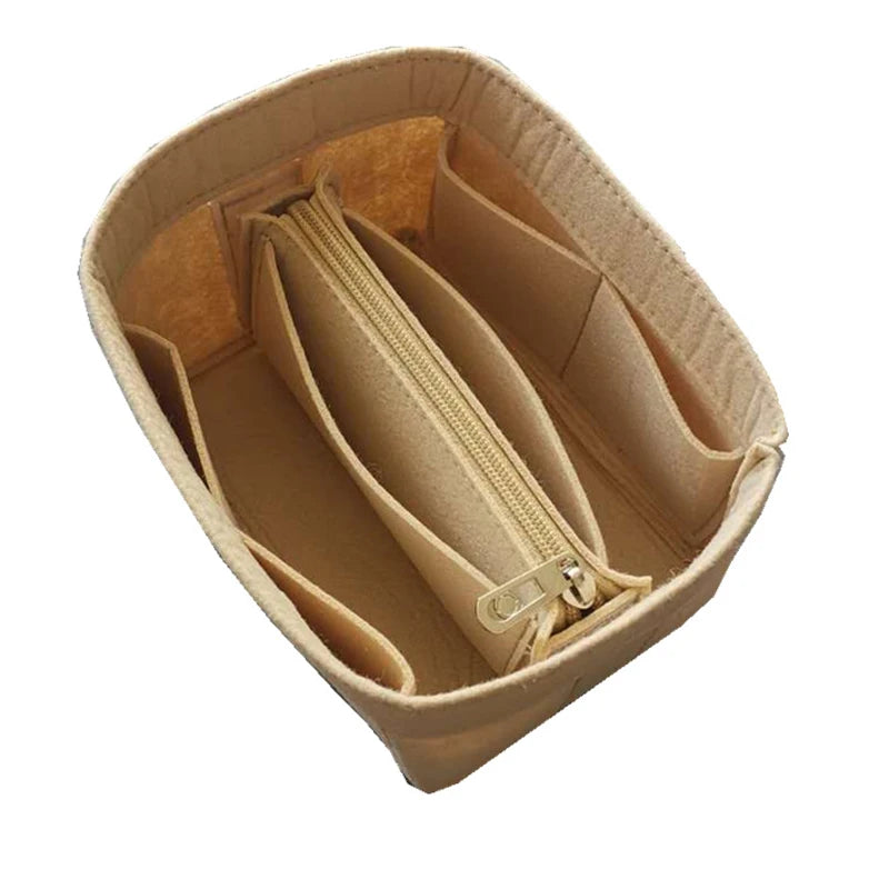 Filz Tasche Organizer für Handtaschen 18/22 Kosmetik Make-Up Einsatz Reise