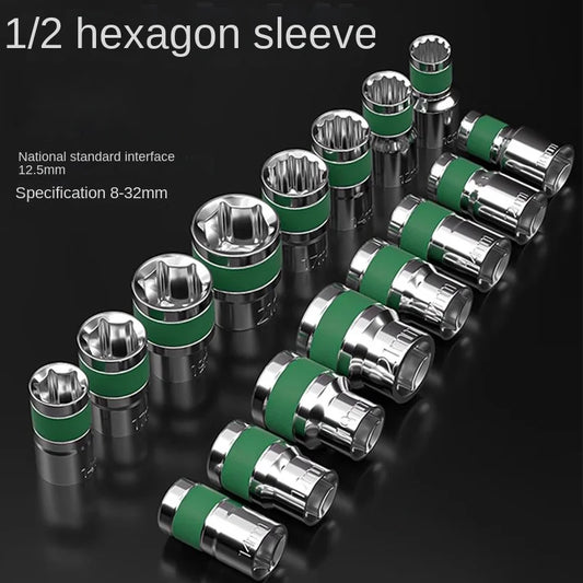 1/2 Zoll Sechskant Stecknuss Satz für pneumatische Schrauber