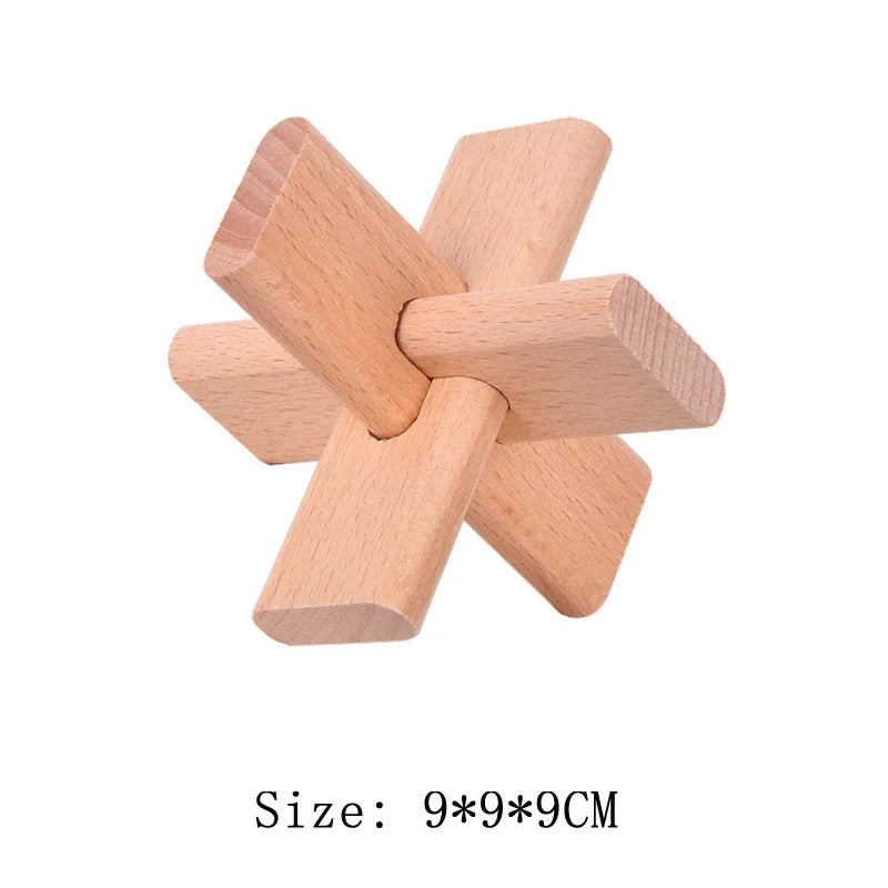 Holz 3D Puzzle Gehirn Spielzeug für Kinder und Erwachsene