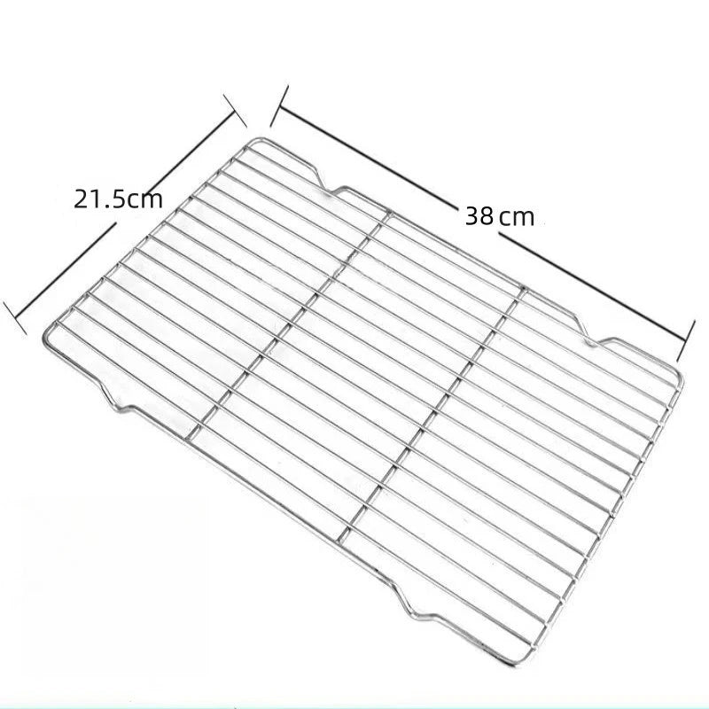 Edelstahl 304 Backblech Set mit Kühlschrank und Grill Werkzeugen
