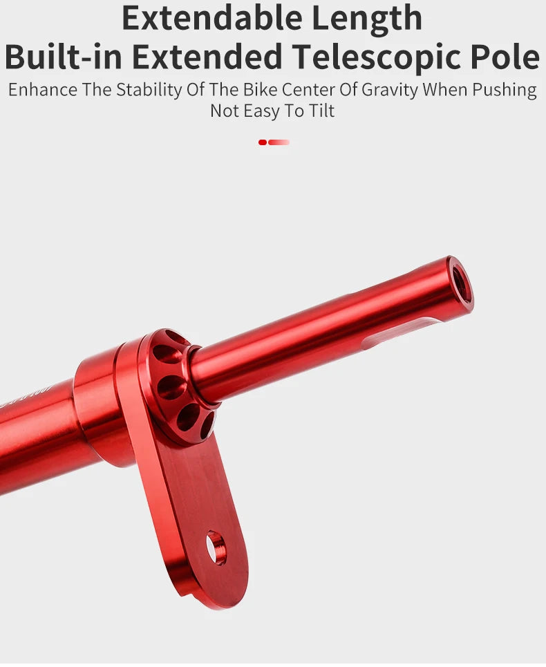 MUQZI Easy Wheels Teleskopverlängerungsstange für Brompton Faltrad-Yabubest - Home & More