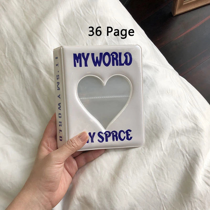 Mini Fotokartenhalter Sammelalbum für K-Pop & Fotos - 36 64 128 Fächer