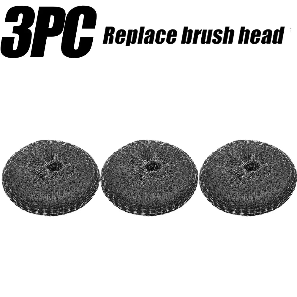 Mühelose Küchenreinigung mit robuster Edelstahl Bürste