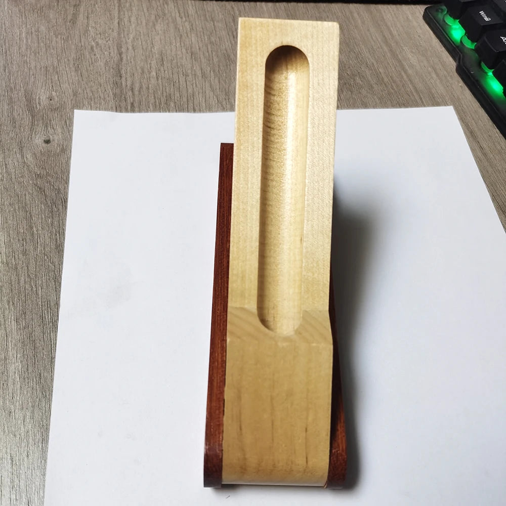 Faltbarer Holz Stifthalter Organizer für Büro und Schule