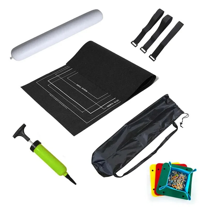 Puzzle-Rollmatte für 1500–3000 Teile | Filz-Aufbewahrung mit Tasche-Yabubest - Home & More