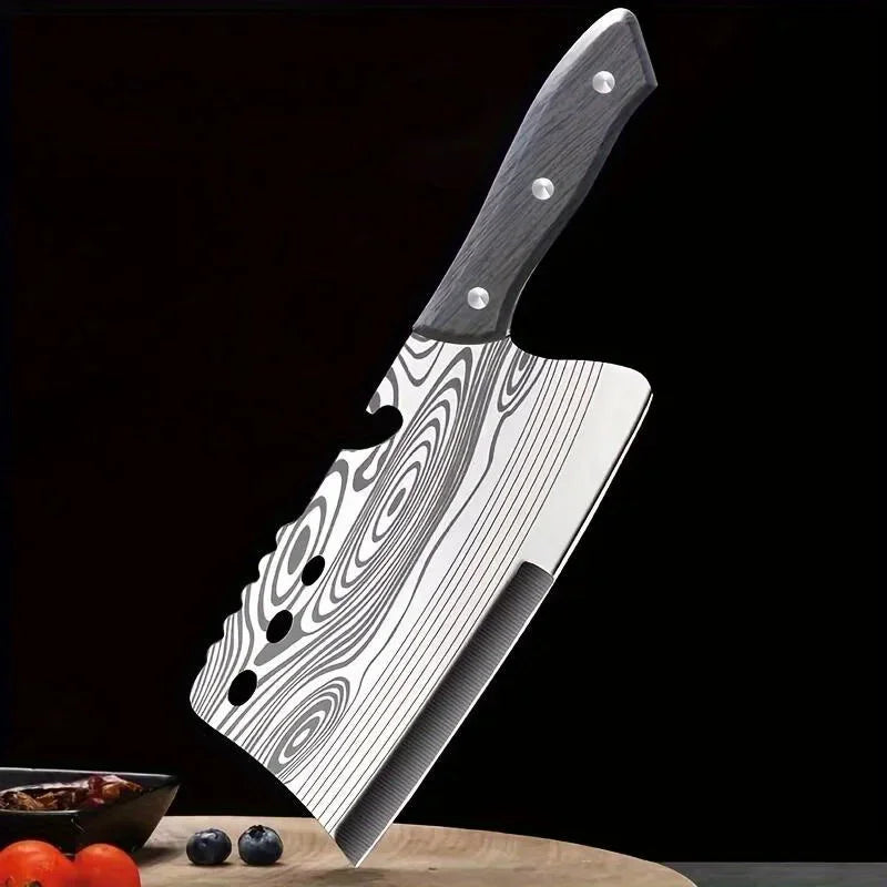 Präzises Edelstahl-Küchenmesser 29cm mit ergonomischem Griff – Komfort - Schärfe
