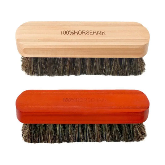 Weiche Rosshaar Reinigungsbürste Auto Innenraum Reinigung 14cm