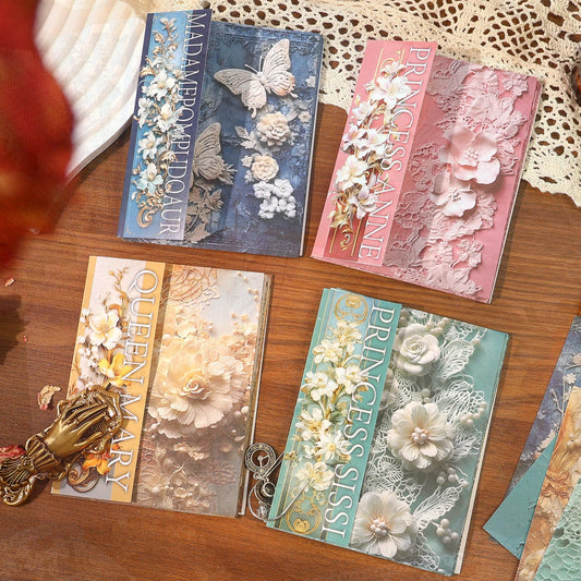 30-teiliges Vintage-Materialpapier Scrapbooking-Set für DIY Tagebuch