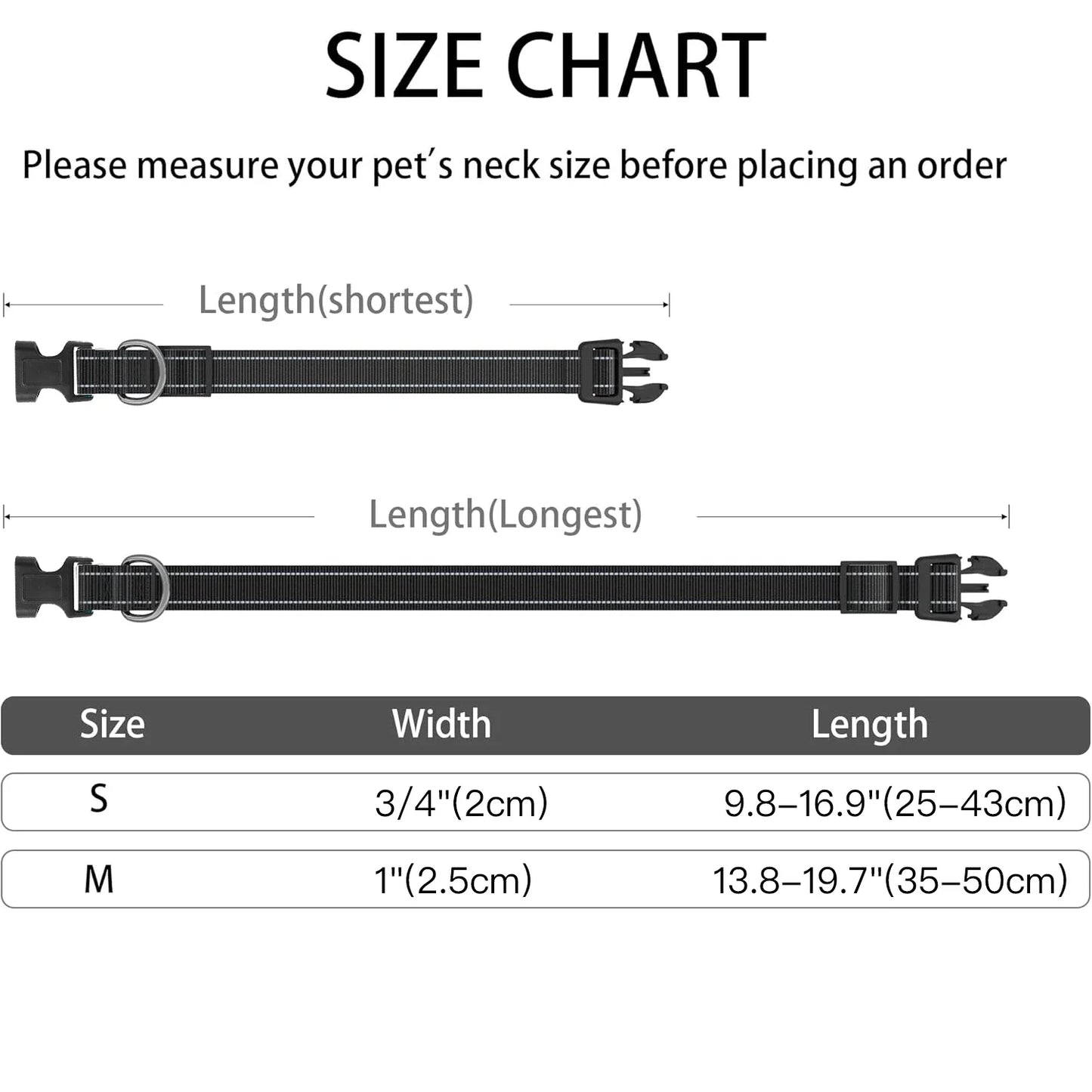 Airtag Hundehalsband reflektierend gepolstert wasserdicht für große Hunde