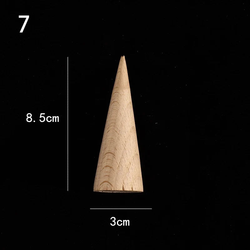 Holzapplikation Spindel Säule Dekoration für Möbel und Heim