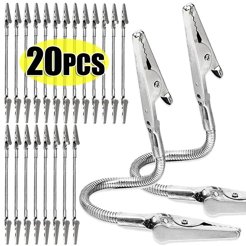 Doppelkopf Krokodilklemme für Fotos Notizen im Büro und Haushalt