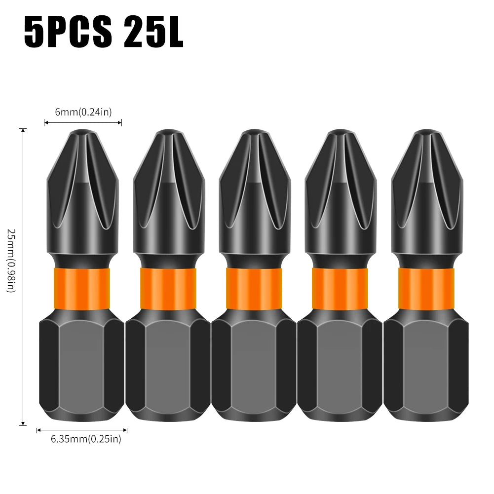 PH2 Kreuzdrehmomentkopf Schraubendreher S2-Stahl magnetisch rutschfest