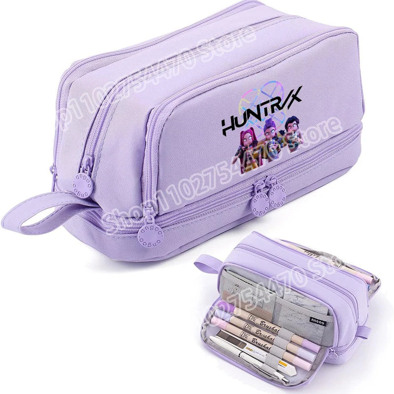 Praktisches Federmäppchen mit kindgerechtem Filmmotiv aus Oxford Stoff