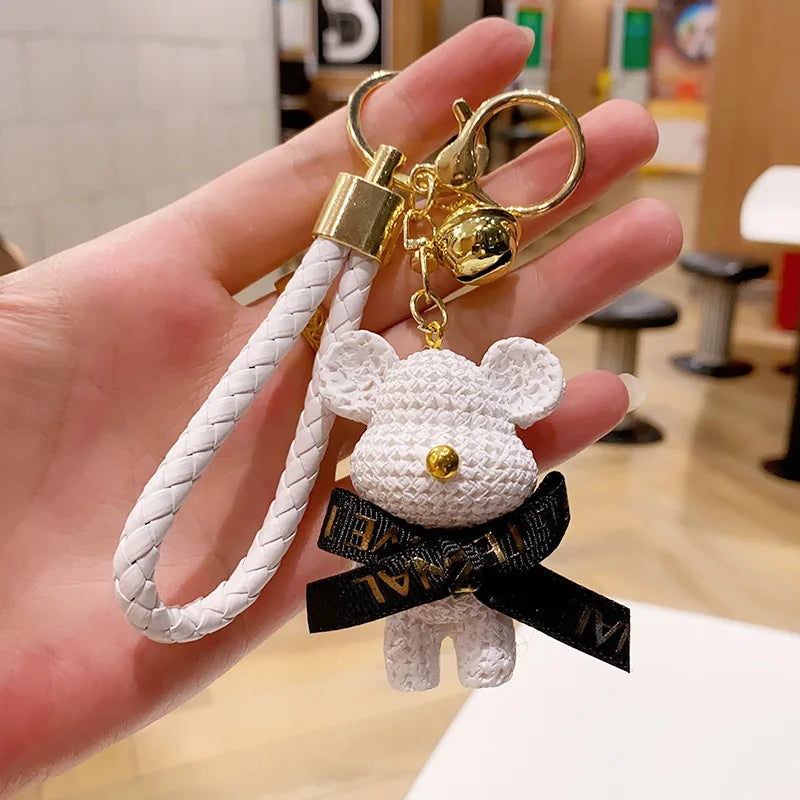Cartoon Bär Schlüsselanhänger Nische Puppe Personalisierte Anhänger
