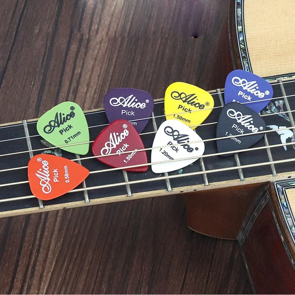 10 Stück Dicke 0,96 mm Glatte Gitarrenplektren für Akustik E-Bass