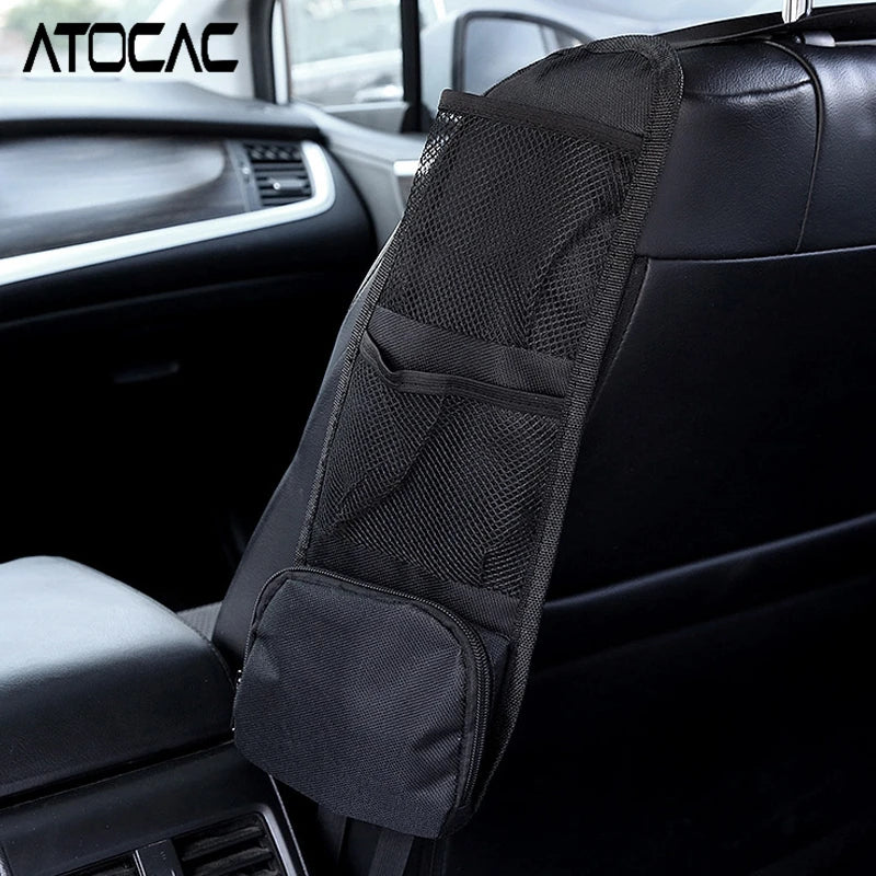 Universeller Seiten Organizer mit Netztasche und Reißverschluss für Auto