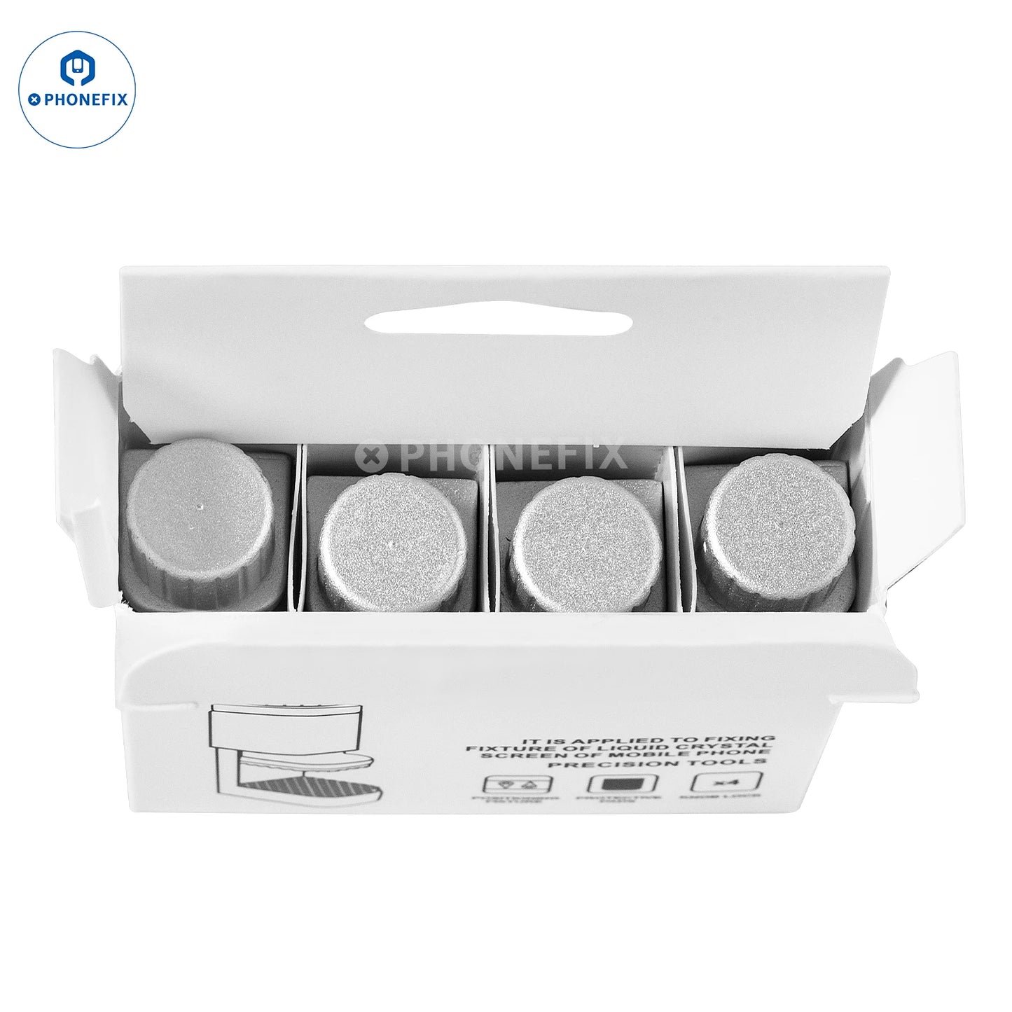 4er Set Einstellbare Metallklemmen für Handy Bildschirm Reparatur