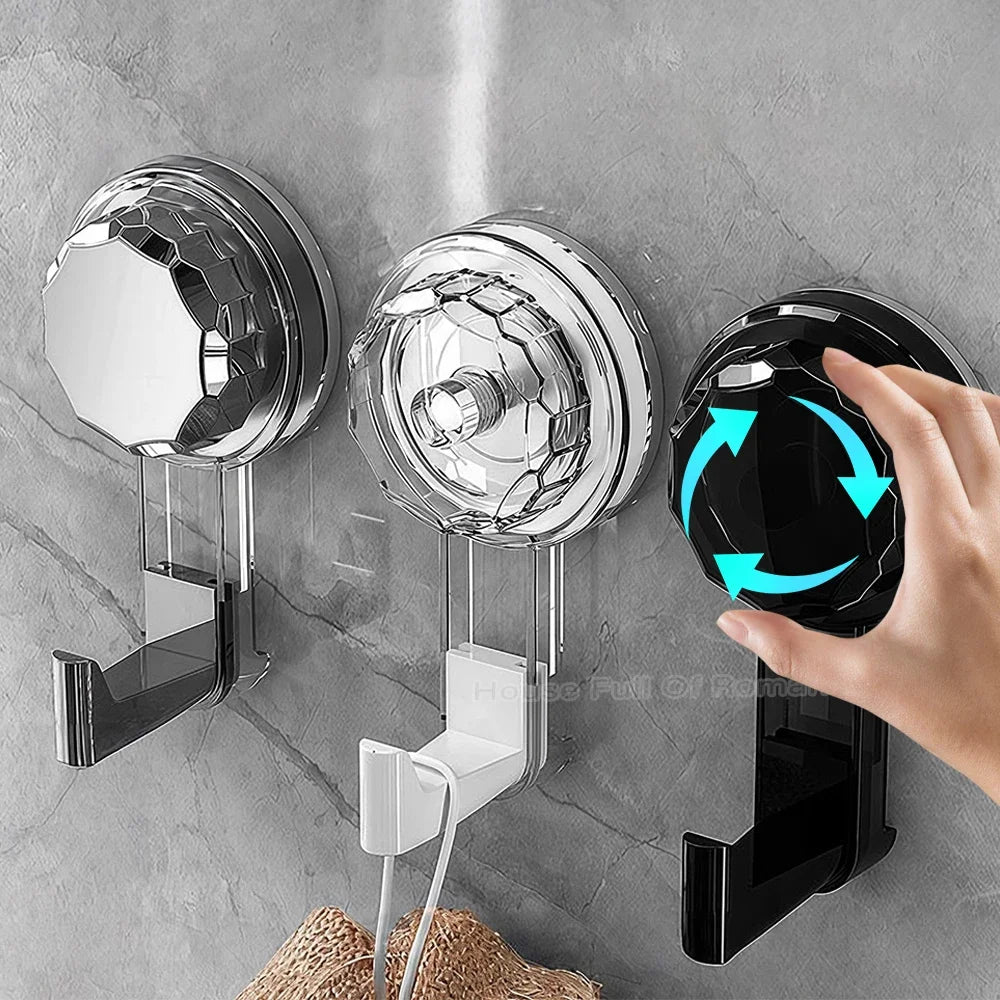 Nagelfreier Vakuumhaken Saugnapf für Bad & Küche – Stark, Spurlos, Wiederverwendbar