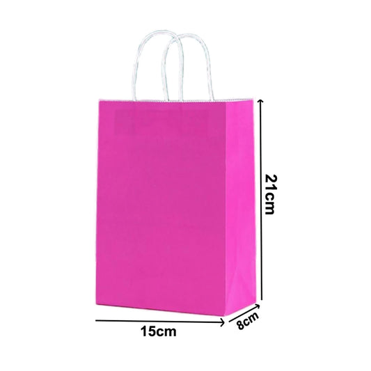 Papier Geschenktüten mit Griffen – 10 Farben, versch. Größen für Feiern