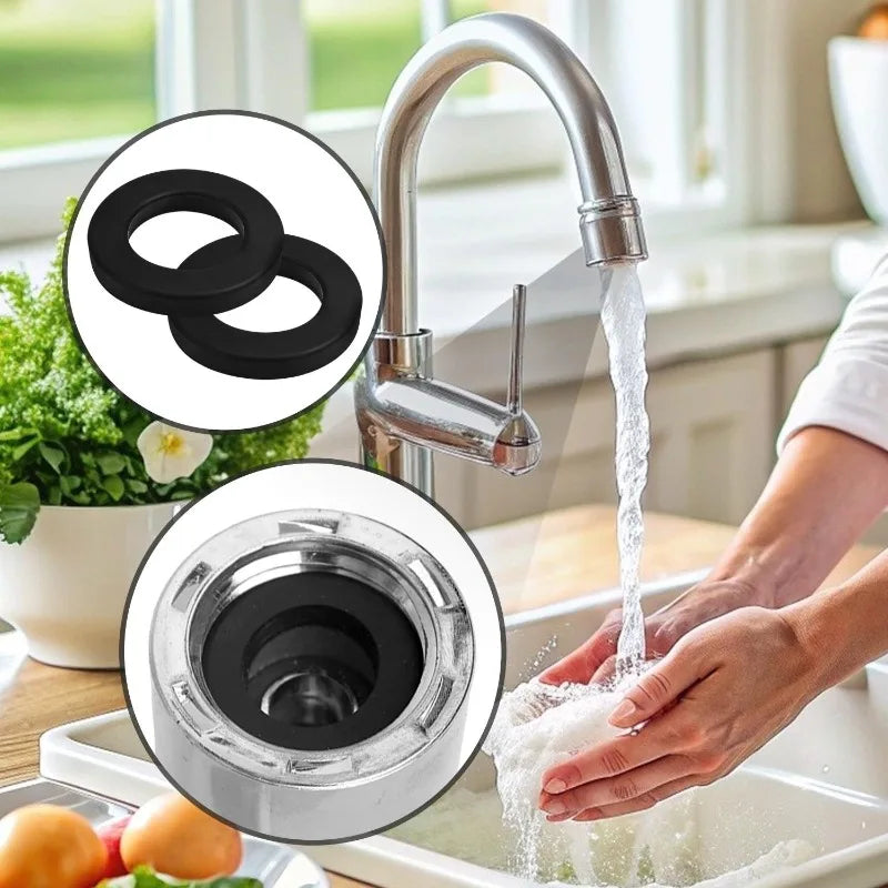 Flache Unterlegscheiben aus Gummi für Wasserhahn-Reparaturen-Yabubest - Home & More