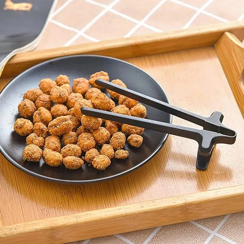 Finger Stäbchen Kunststoff Snack Halter für sauberes Essen 1 bis 4 Stück