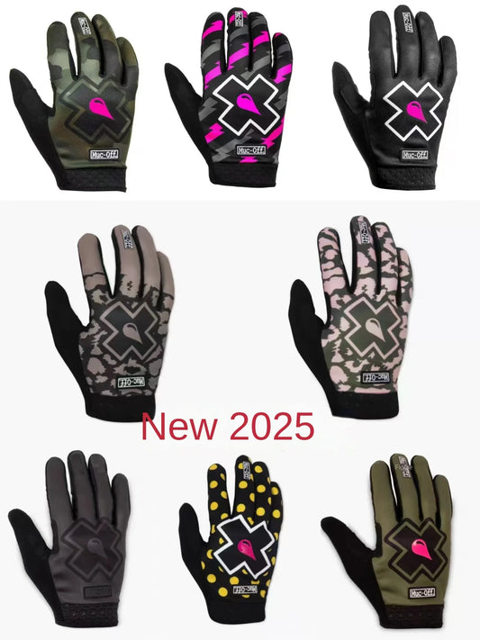 Vollfinger Fahrradhandschuhe rutschfest stoßfest für Outdoor Sport Damen Herren