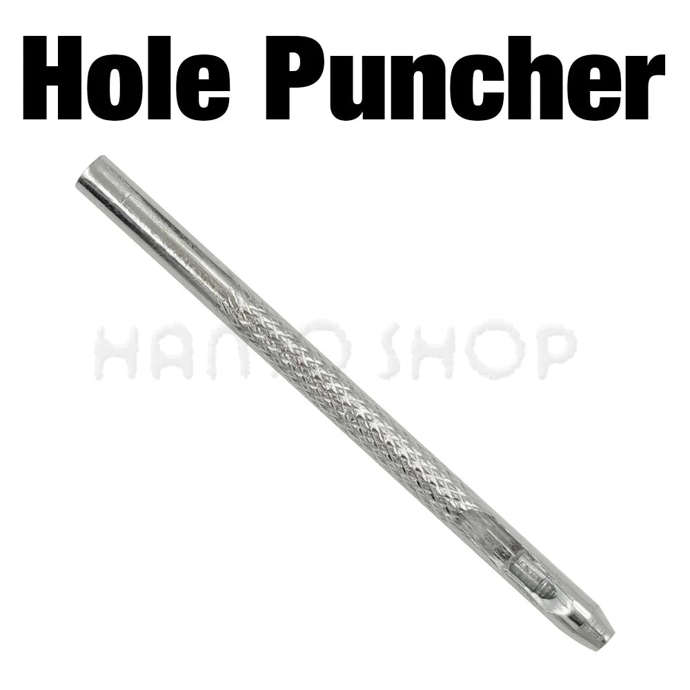 10er Set Metall O Ring Stud Niet Schraube Aufhänger für Taschen