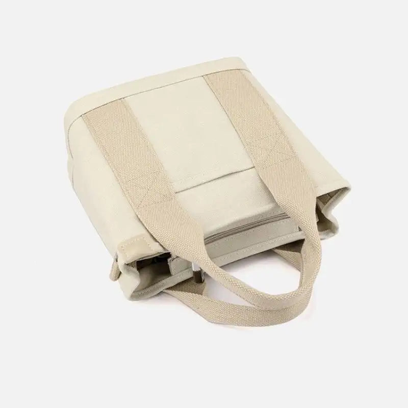 Praktische Leinwand Handtasche für Damen Casual und Organizer
